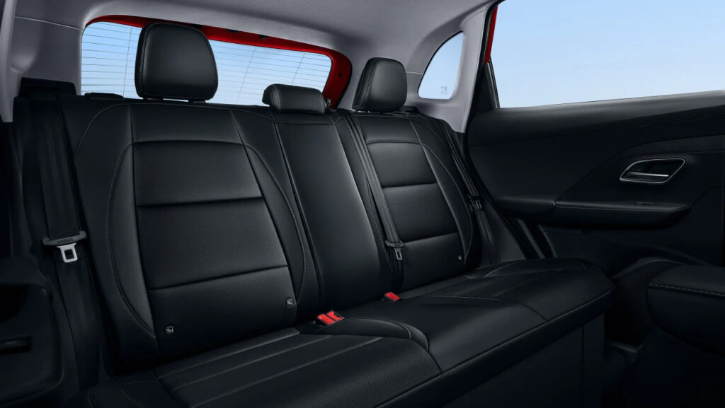 All New MG ZS Hybrid Plus Rear Seats