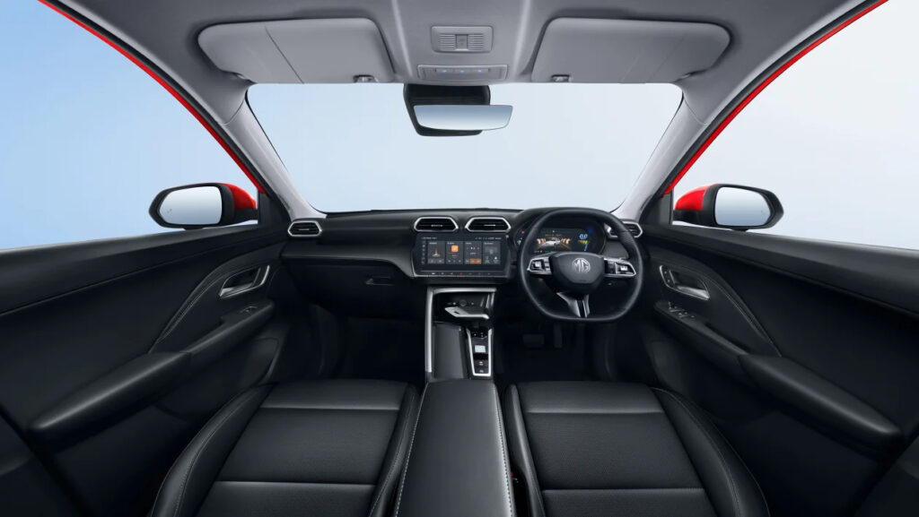 All New MG ZS Hybrid Plus Dash