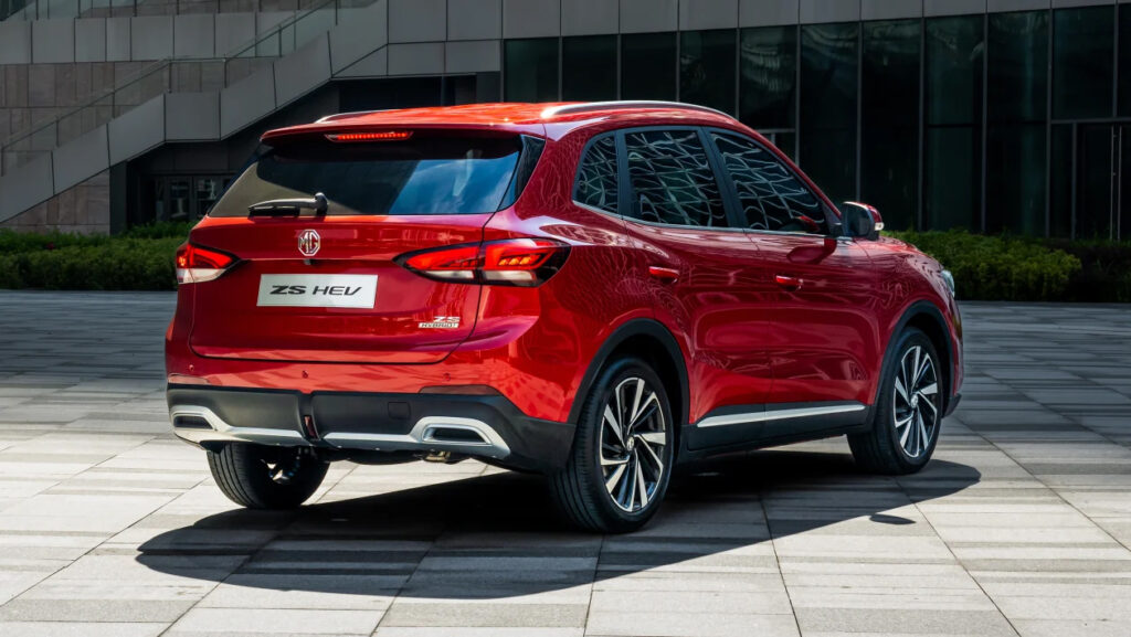 All New MG ZS Hybrid Plus Rear End